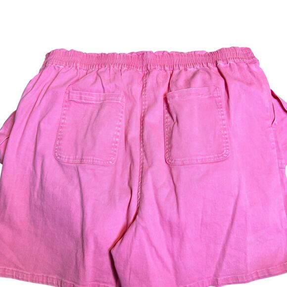 Skies Are Blue Curvy Pink Button Front Romper, Plus Size 1X, NWT - Picture 9 of 10